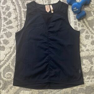Women's Black Tank Top - Performance Sleeveless Top